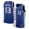 NBA Mænd Trøje Sacramento Kings Keegan Murray 2023-24 Nike City Edition Blå Swingman
